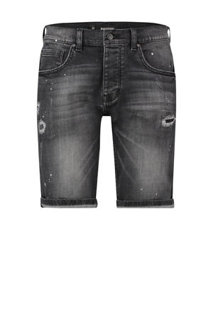 regular fit jeans short Wave vintage black