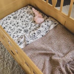 baby ledikantdeken soft knitted 110x140 cm dune