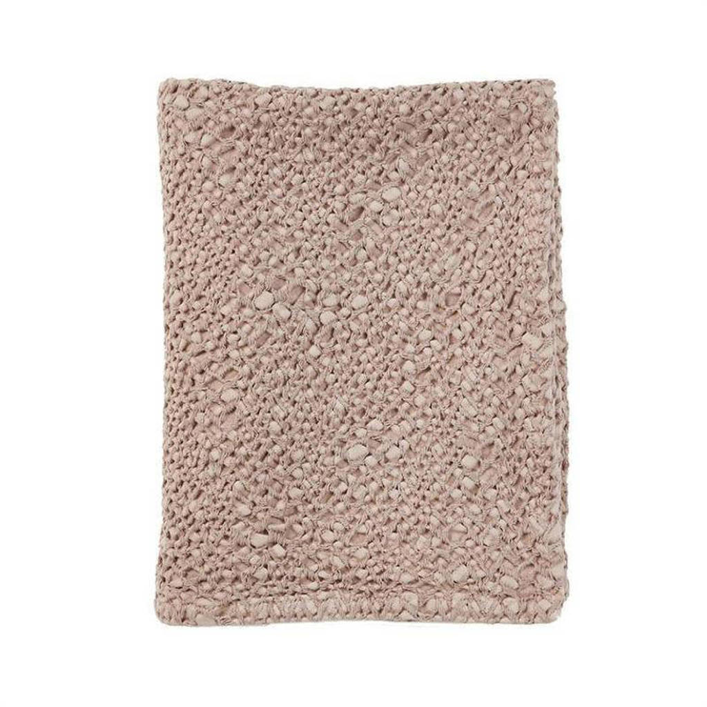 Mies & Co baby wiegdeken Honeycomb 70x100 cm blossom powder