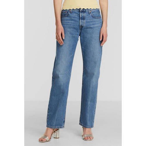 Levi's 501® '90s straight leg jeans blauw afbeelding