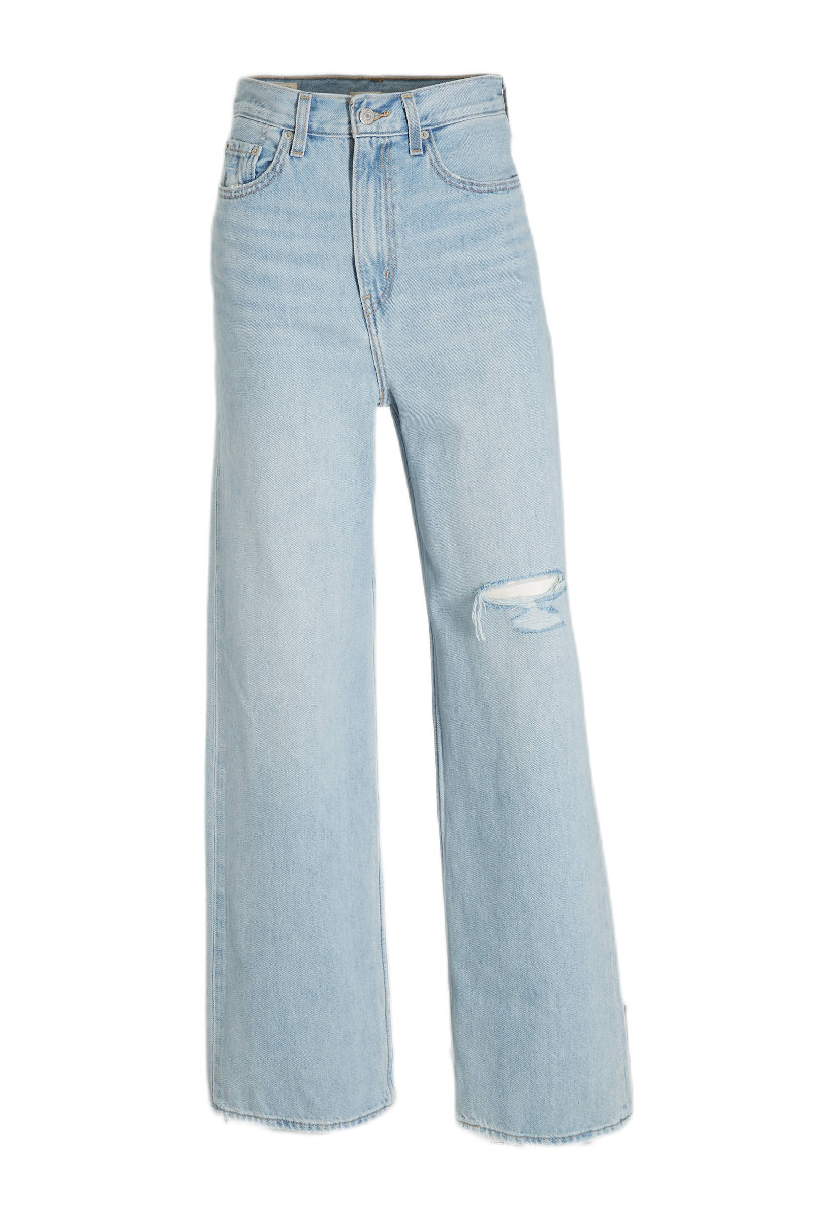 Levi's high waist wide leg jeans light 