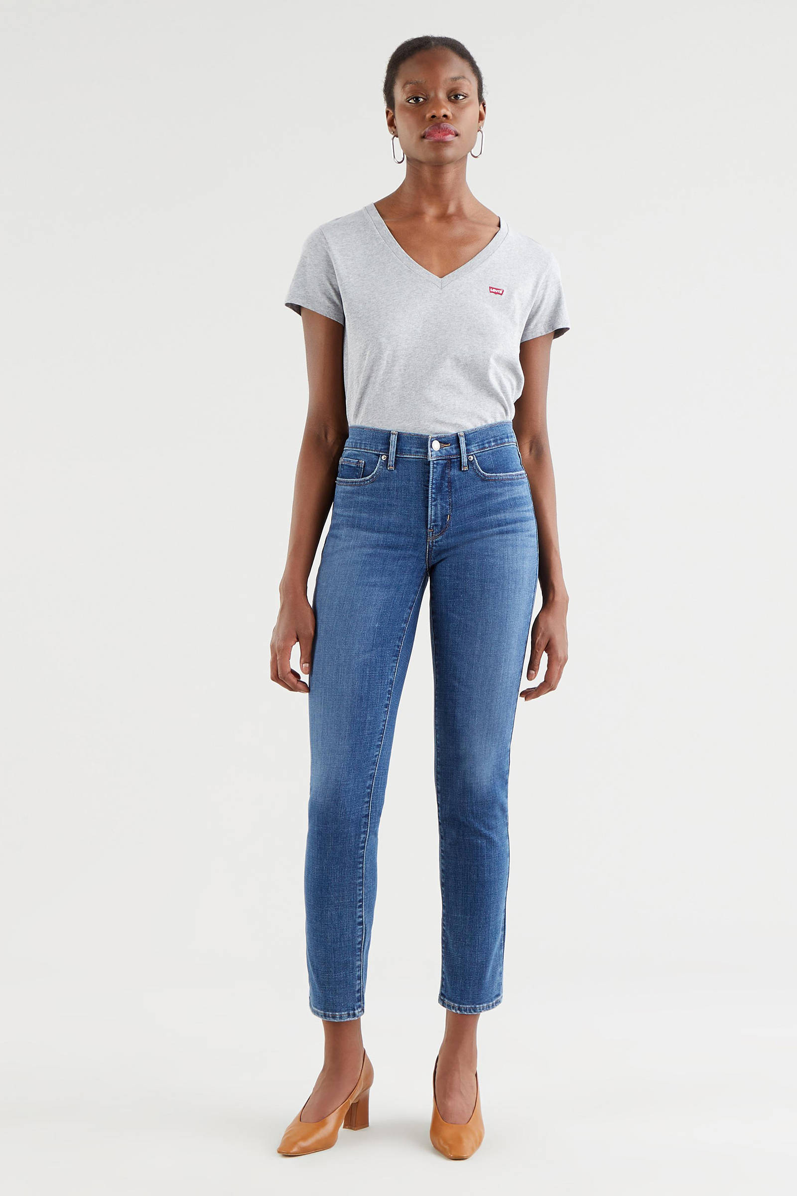 Levi's 312 shaping slim fit jeans lapis breeze | wehkamp
