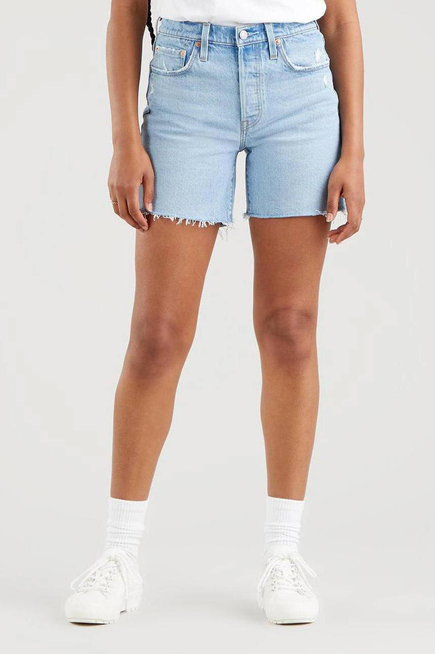 Jeans RIBCAGE SHORT ABOUT YOU Dames Kleding Broeken & Jeans Korte broeken Shorts 