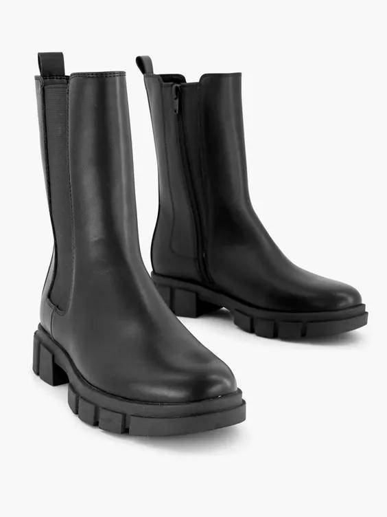 Oxmox chelsea boots zwart | wehkamp