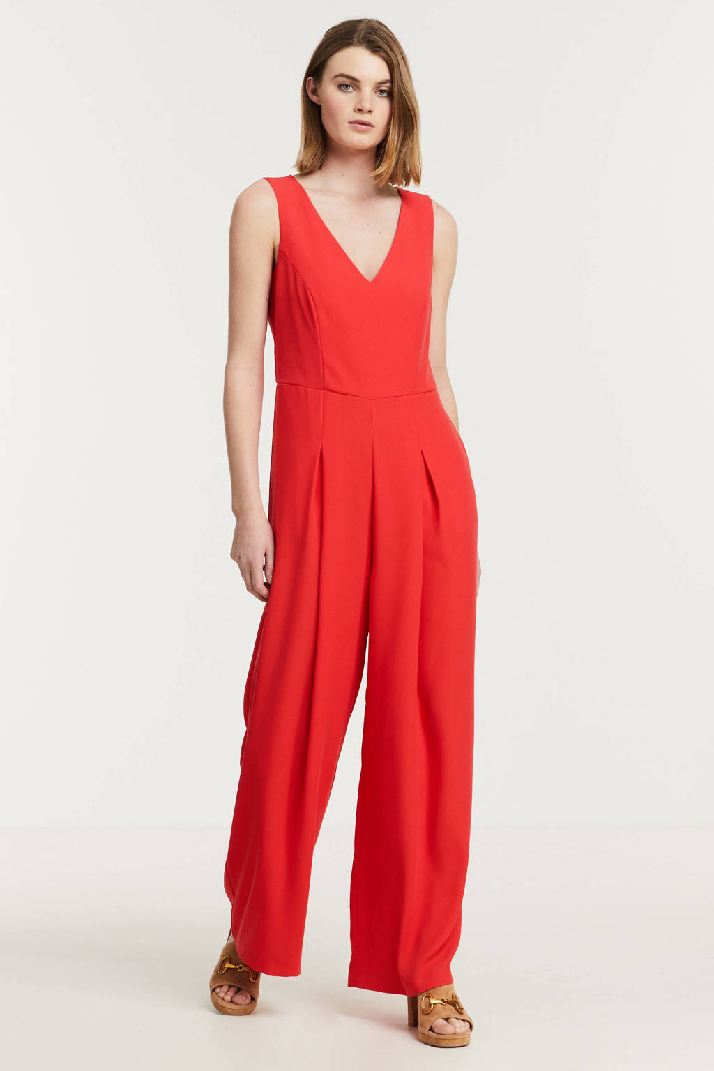 ESPRIT Women Collection jumpsuit rood, Red