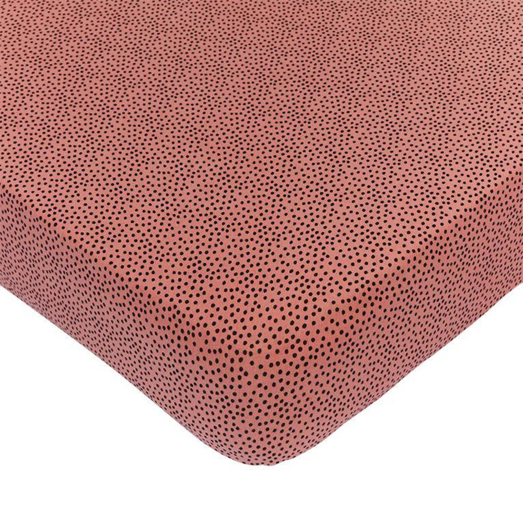Mies & Co wieg hoeslaken Cozy Dots 40x80 cm