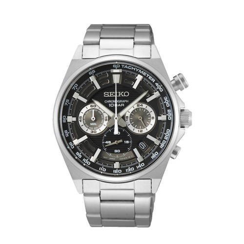 Seiko horloge SSB397P1 zilverkleurig afbeelding