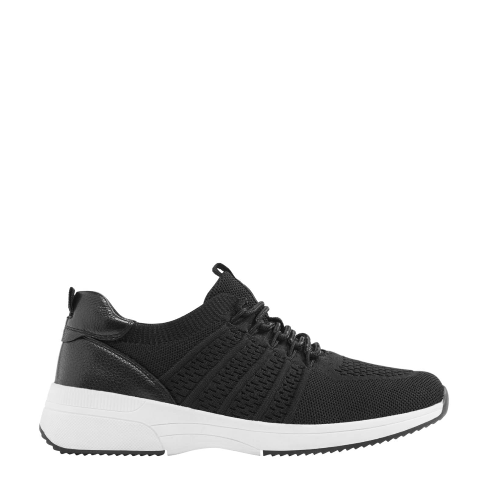Medicus comfort leren sneakers zwart | wehkamp