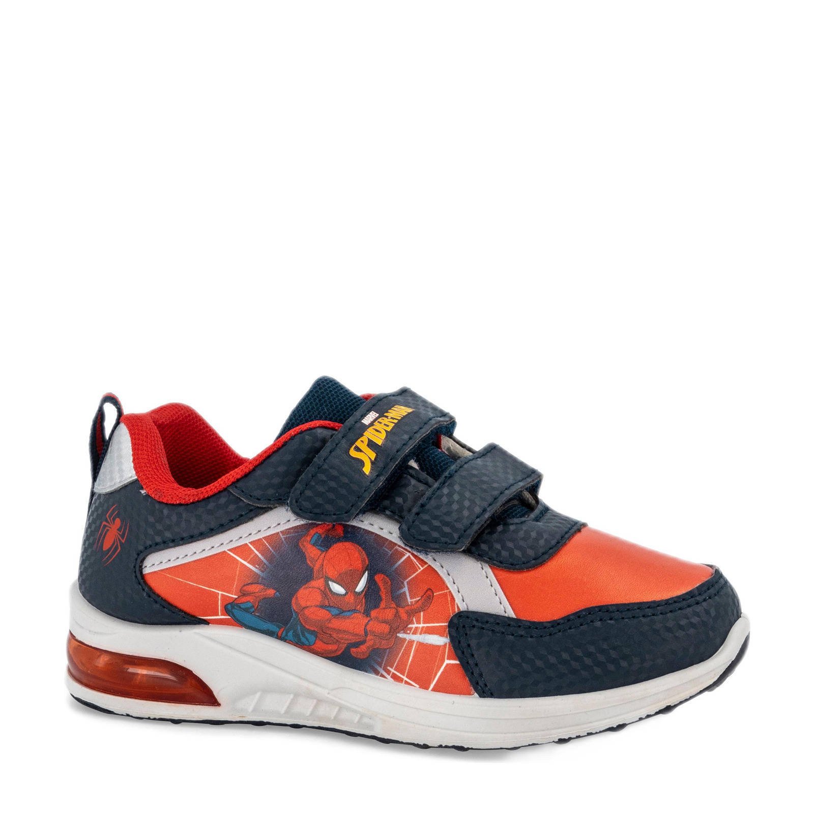 Spiderman sneakers met lichtjes rood blauw wehkamp