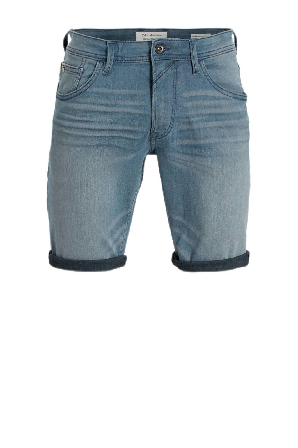 Tom Tailor Denim regular fit jeans short mid stone blue grey