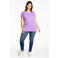 YOEK T-shirt COTTON lila