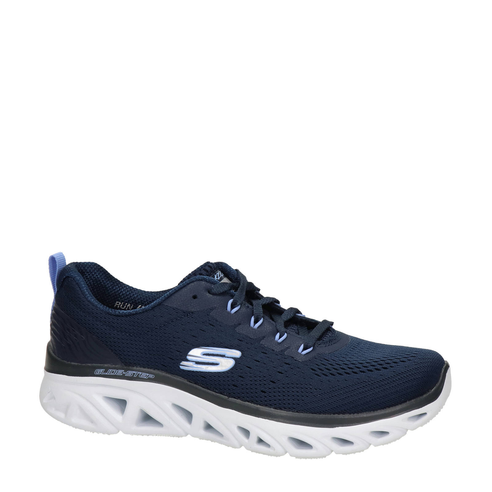 Skechers Glide Step sportschoenen blauw wehkamp