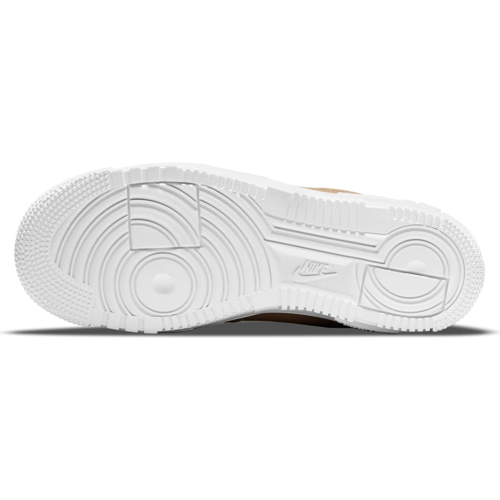 Air force 1 trainers Nike Camel size 40.5 EU in Suede - 15624877