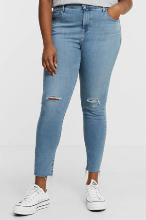 721 high waist skinny jeans light denim