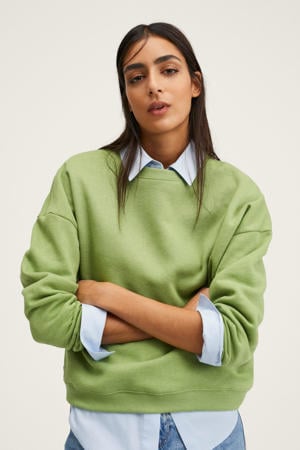 sweater loosefit groen