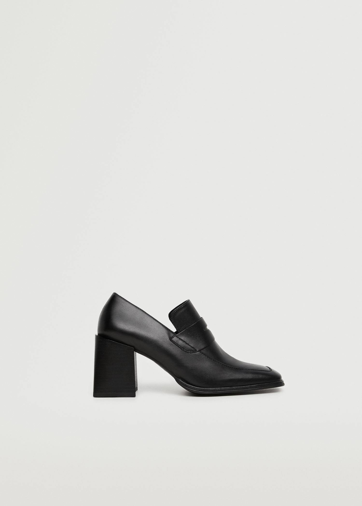 Medicus gesloten leren pumps zwart - Schoenen.nl