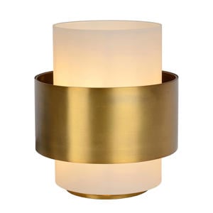 FIRMIN - Tafellamp - Ø20 cm - 1xE27 - Mat Goud / Messing