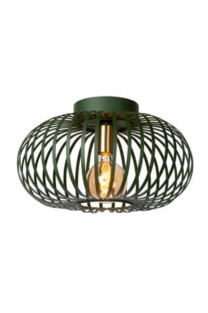 MANUELA - Plafonnière - Ø 40 cm - 1xE27 - Groen