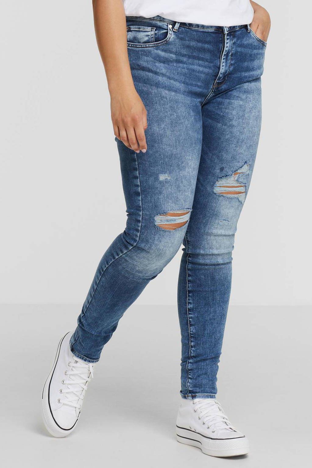 ONLY CARMAKOMA skinny jeans CARLORAL  light denim
