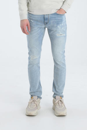 slim fit L34 jeans Lucas Repair bleached