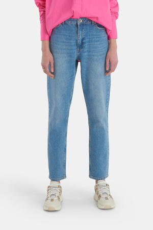 high waist straight fit jeans Straight Denim mediumstone