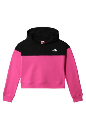cropped sweater Drew Peak roze/zwart