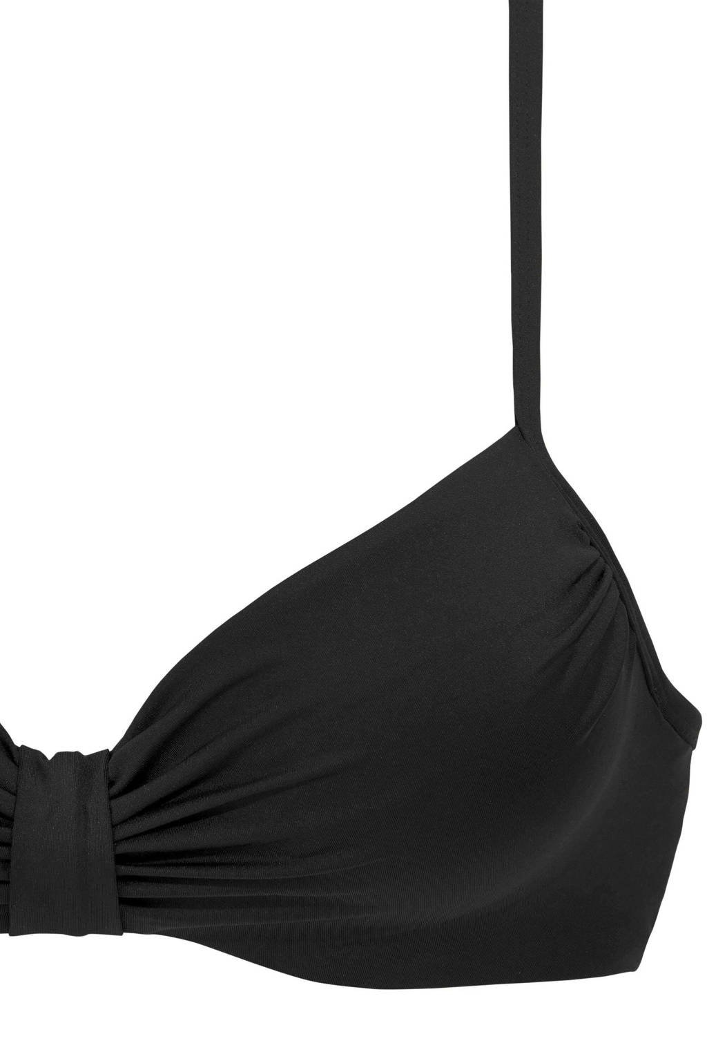 Lascana beugel bikinitop zwart