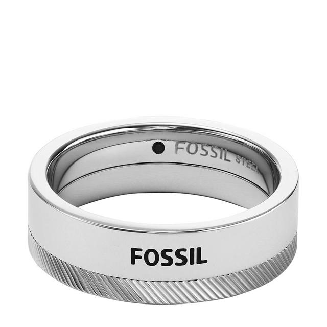 Afhankelijkheid Monumentaal Floreren Fossil ring JF03997040 Chevron zilverkleurig | wehkamp