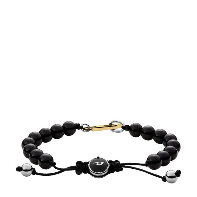 Diesel Beads armband met kralen DX1341040 • Zwart • de Bijenkorf