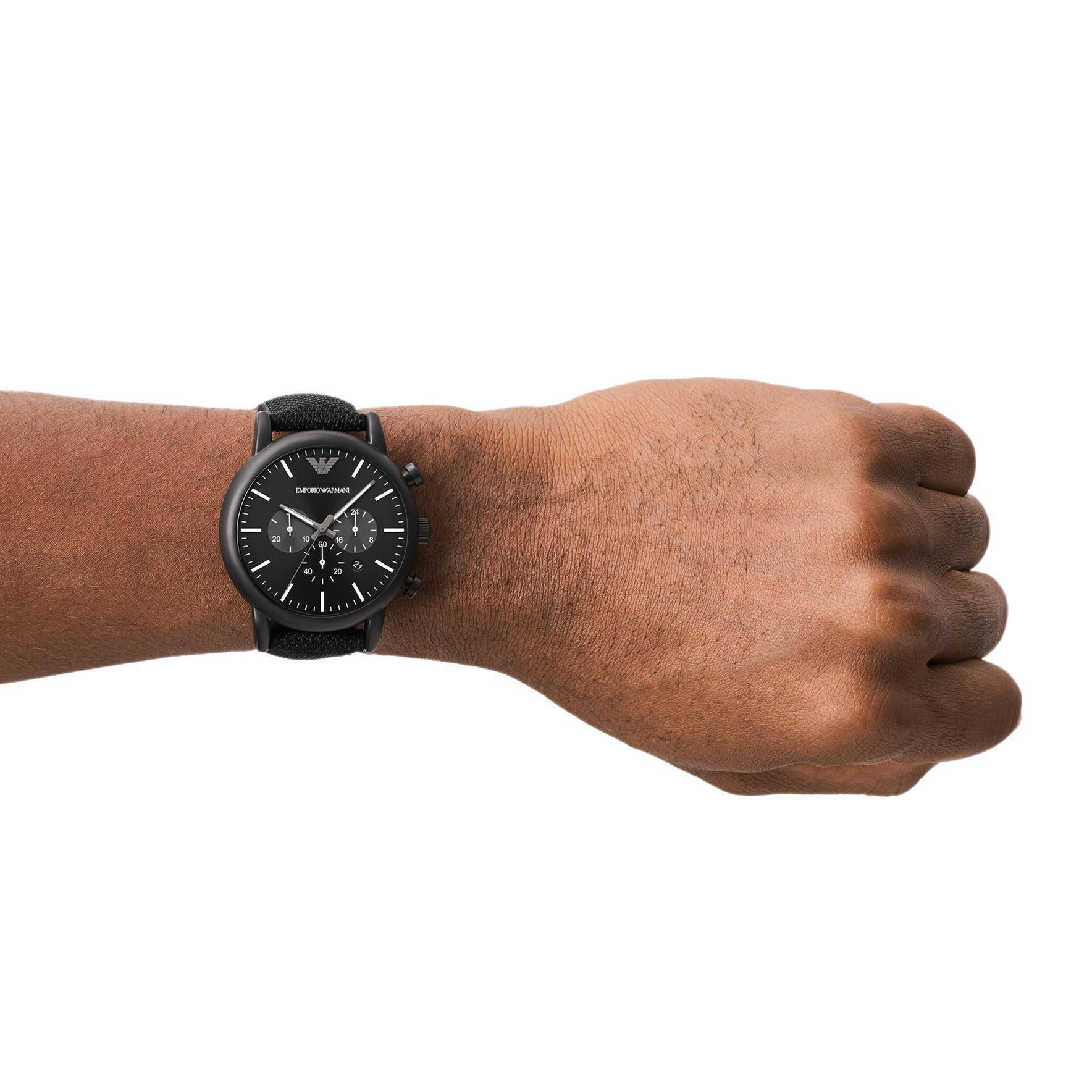 Emporio Armani horloge AR11450 Emporio Armani zwart | wehkamp