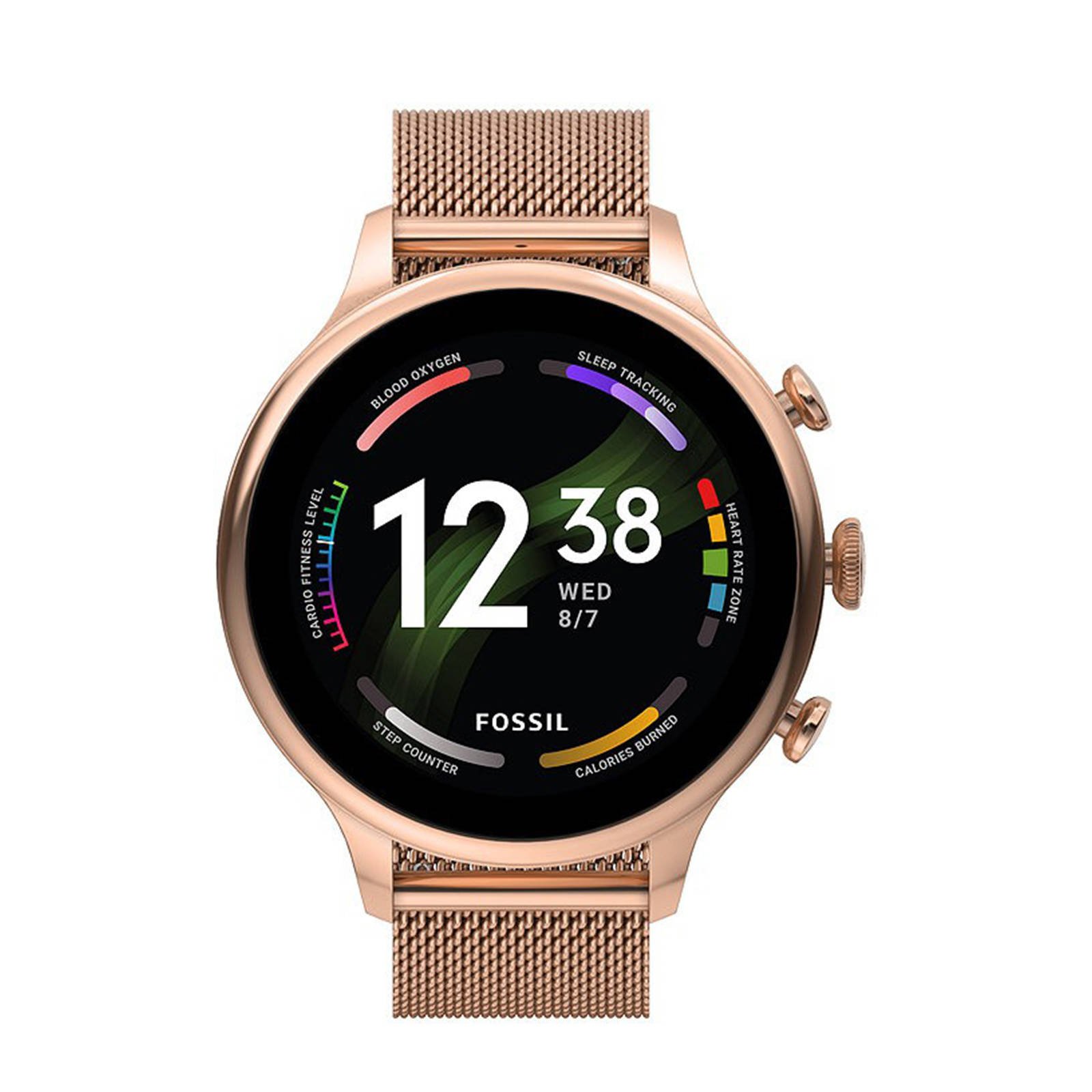 Fossil Gen 6 Display Smartwatch FTW6082 ros wehkamp