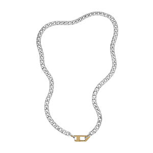 collier DX1343040 Steel zilverkleurig