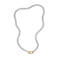 Diesel collier DX1343040 Steel zilverkleurig