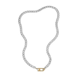 collier DX1343040 Steel zilverkleurig