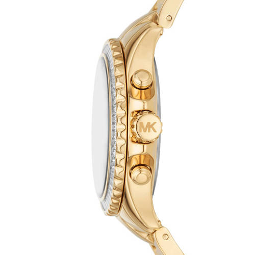 Michael Kors horloge MK7212 Everest goudkleurig