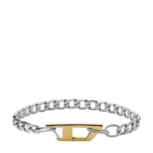 armband DX1338040 Steel zilverkleurig