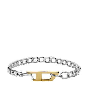 armband DX1338040 Steel zilverkleurig