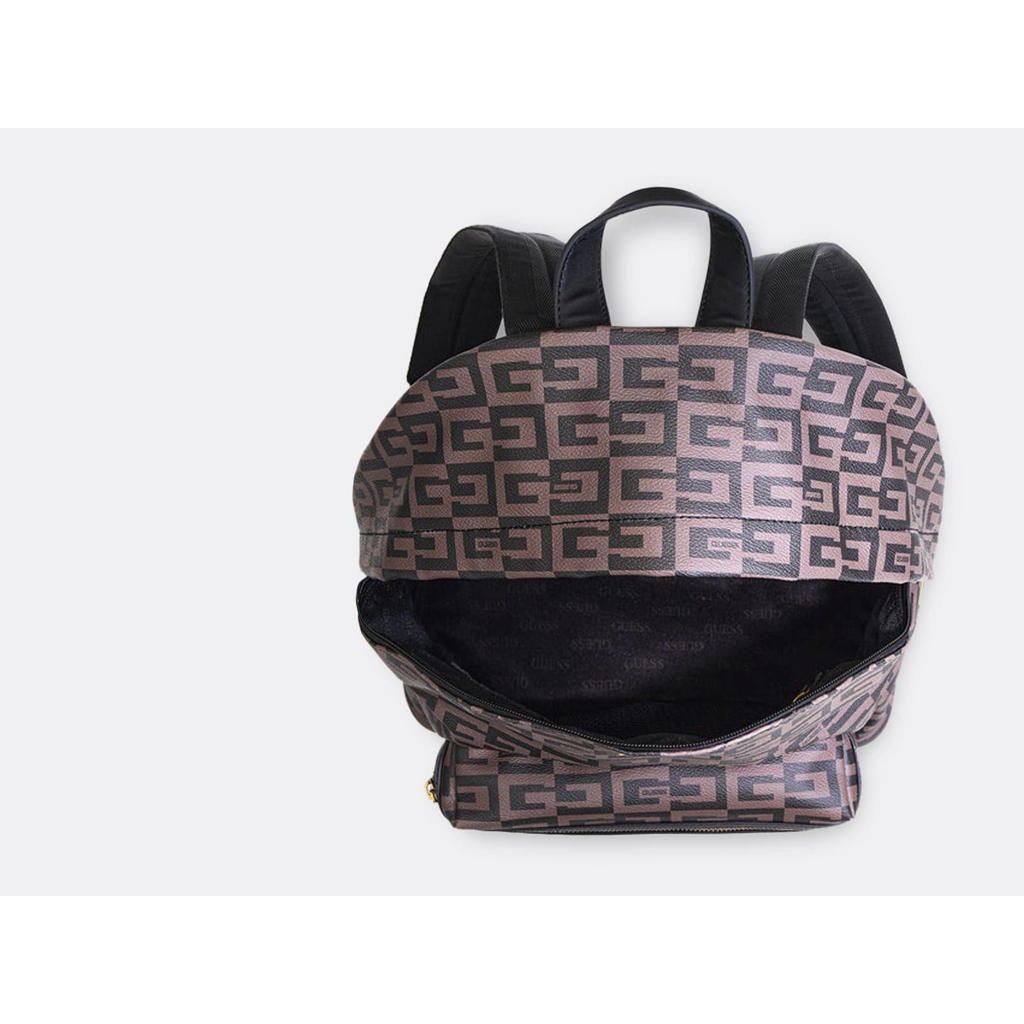 GUESS rugzak Manhattan zwart/wit | wehkamp GUESS rugzak Manhattan zwart/wit | wehkamp