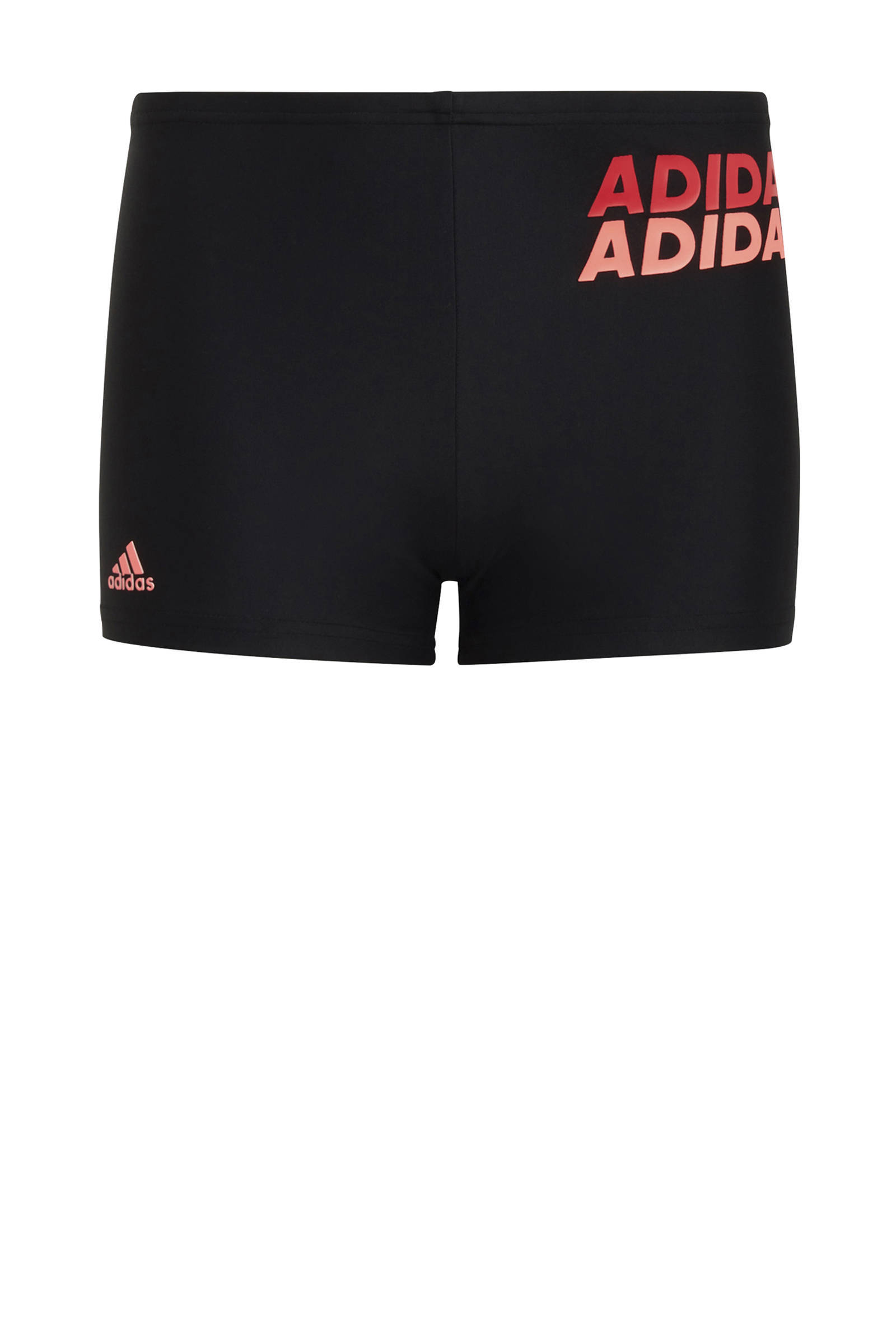adidas Performance zwemboxer zwart/rood | wehkamp