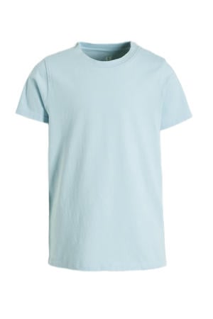 basic T-shirt lichtblauw