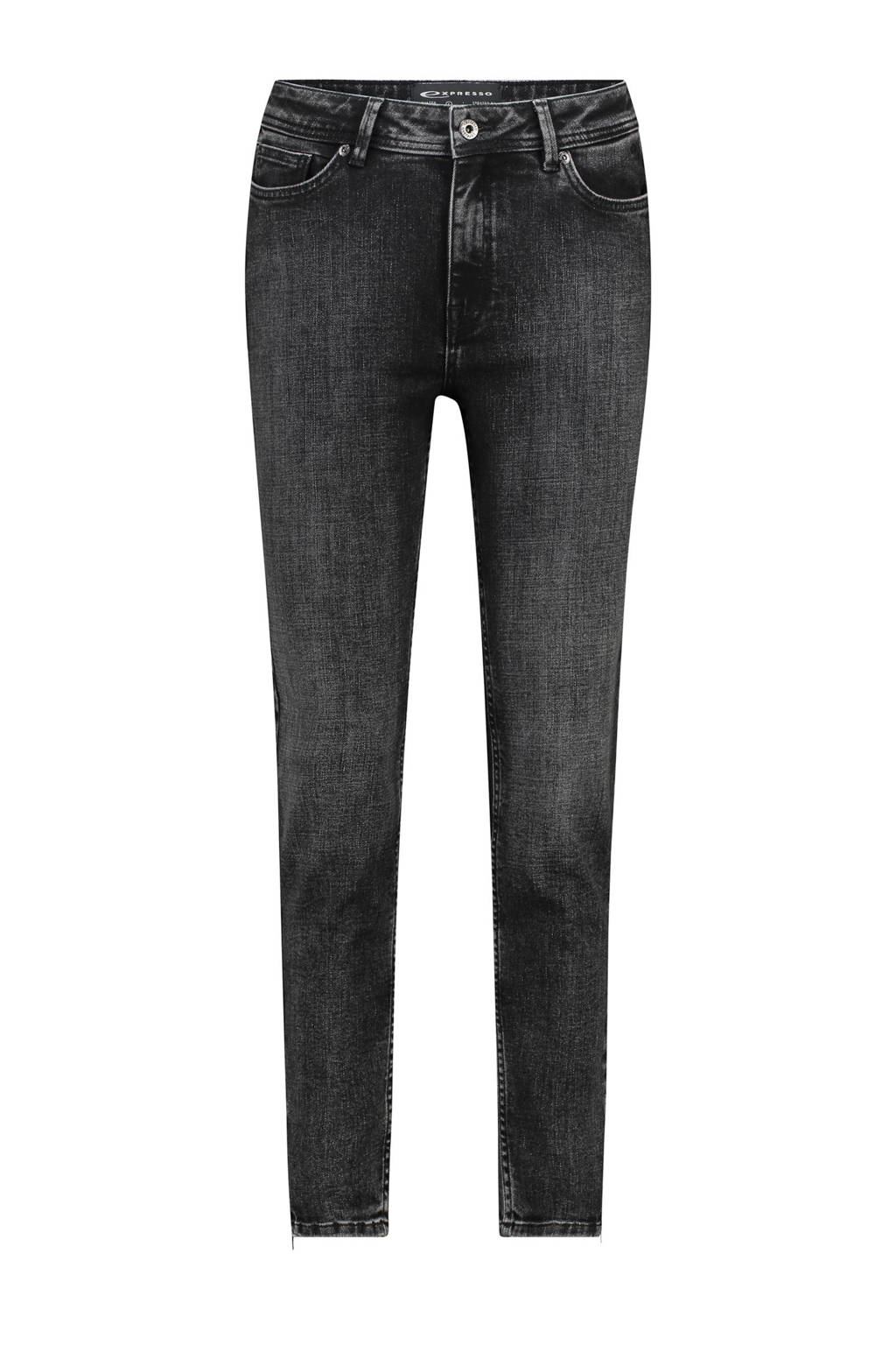 Expresso cropped skinny jeans Kinda zwart denim