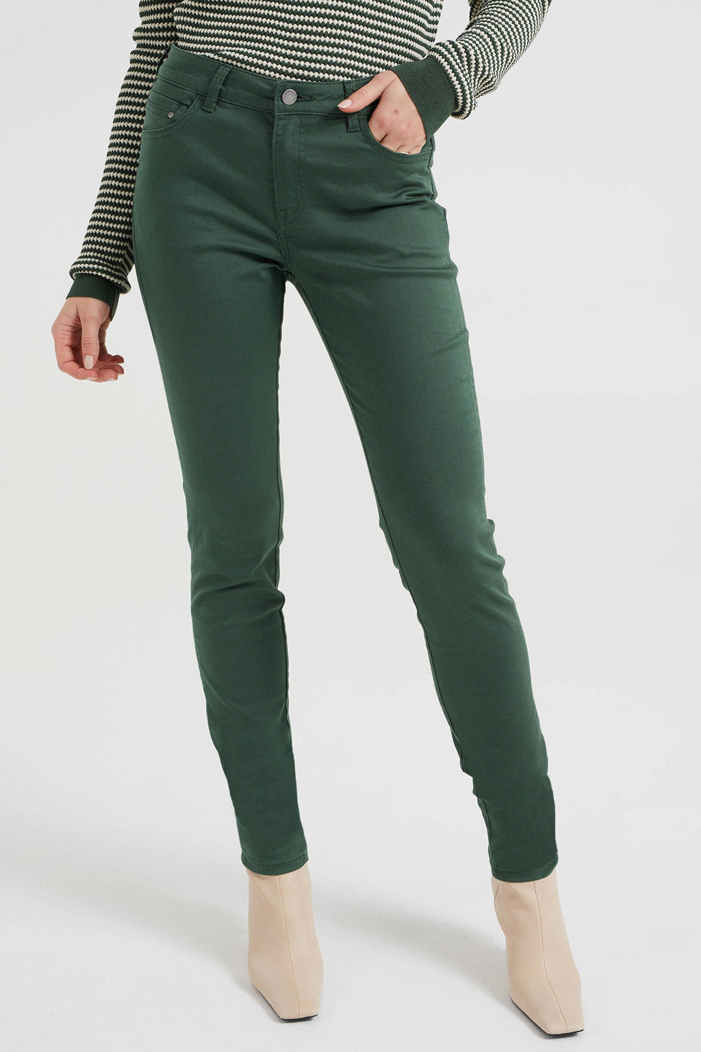 WE Fashion skinny jeans cilantro wehkamp