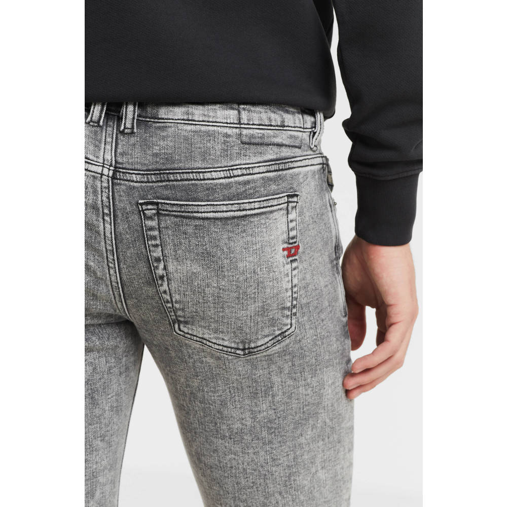 Diesel skinny jeans Sleenker grijs