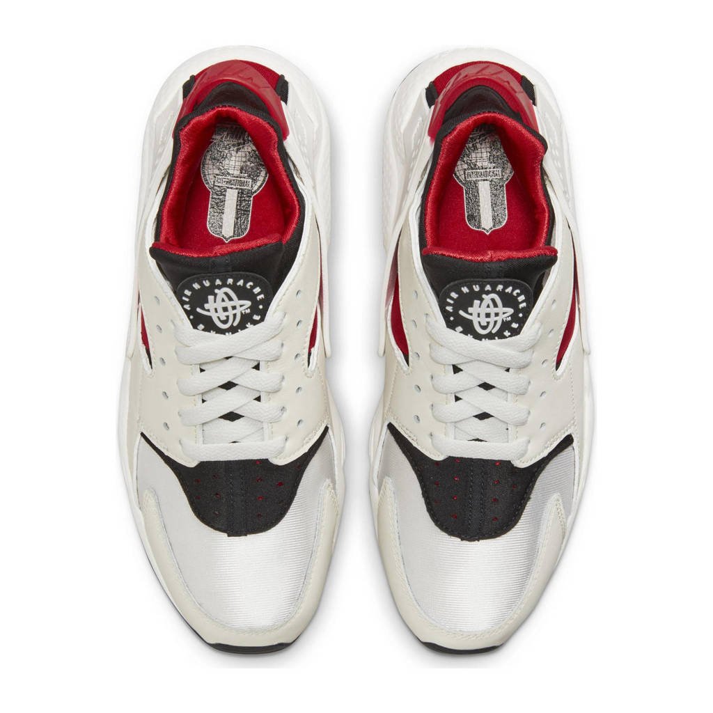 koffer Slager etnisch Nike Air Huarache sneakers ecru/rood/zwart | wehkamp