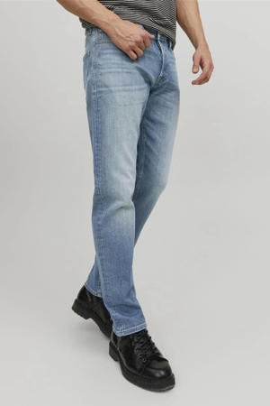 JJIMIKE JJORIGINAL tapered fit jeans blue denim