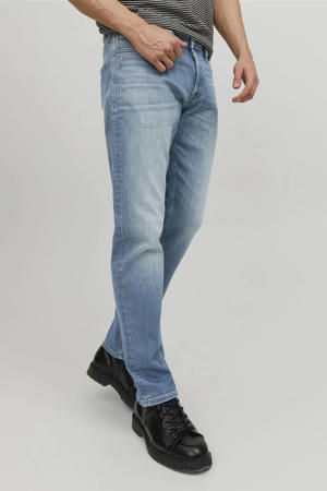JJIMIKE JJORIGINAL tapered fit jeans blue denim
