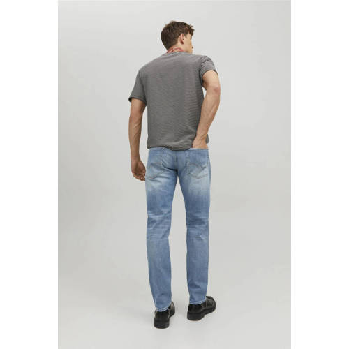 JACK & JONES JEANS INTELLIGENCE tapered fit jeans JJIMIKE JJORIGINAL jos 011 pcw blue denim afbeelding