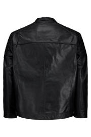 thumbnail: JACK & JONES PLUS SIZE imitatieleren jas zwart