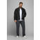 JACK & JONES PLUS SIZE imitatieleren jas zwart