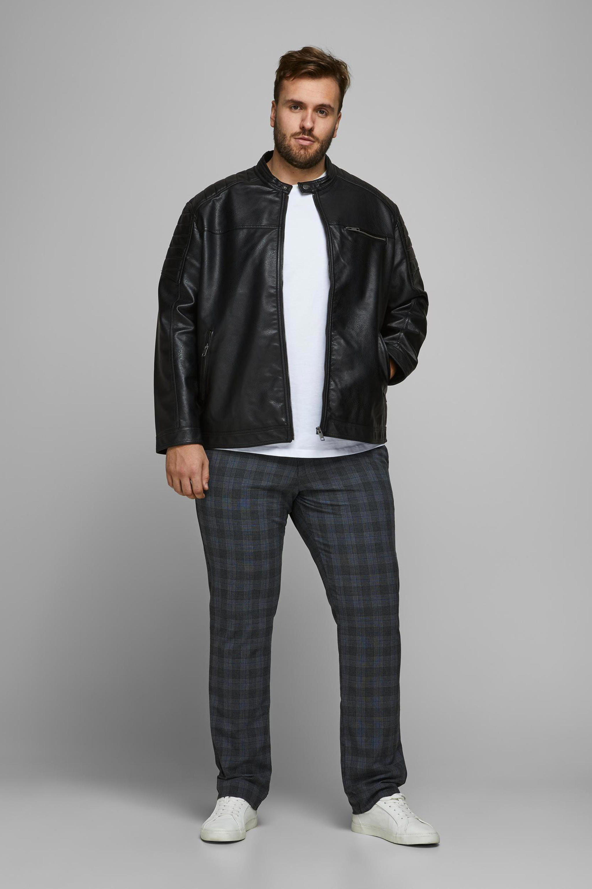 JACK & JONES PLUS SIZE jas JJEROCKY Plus Size black wehkamp
